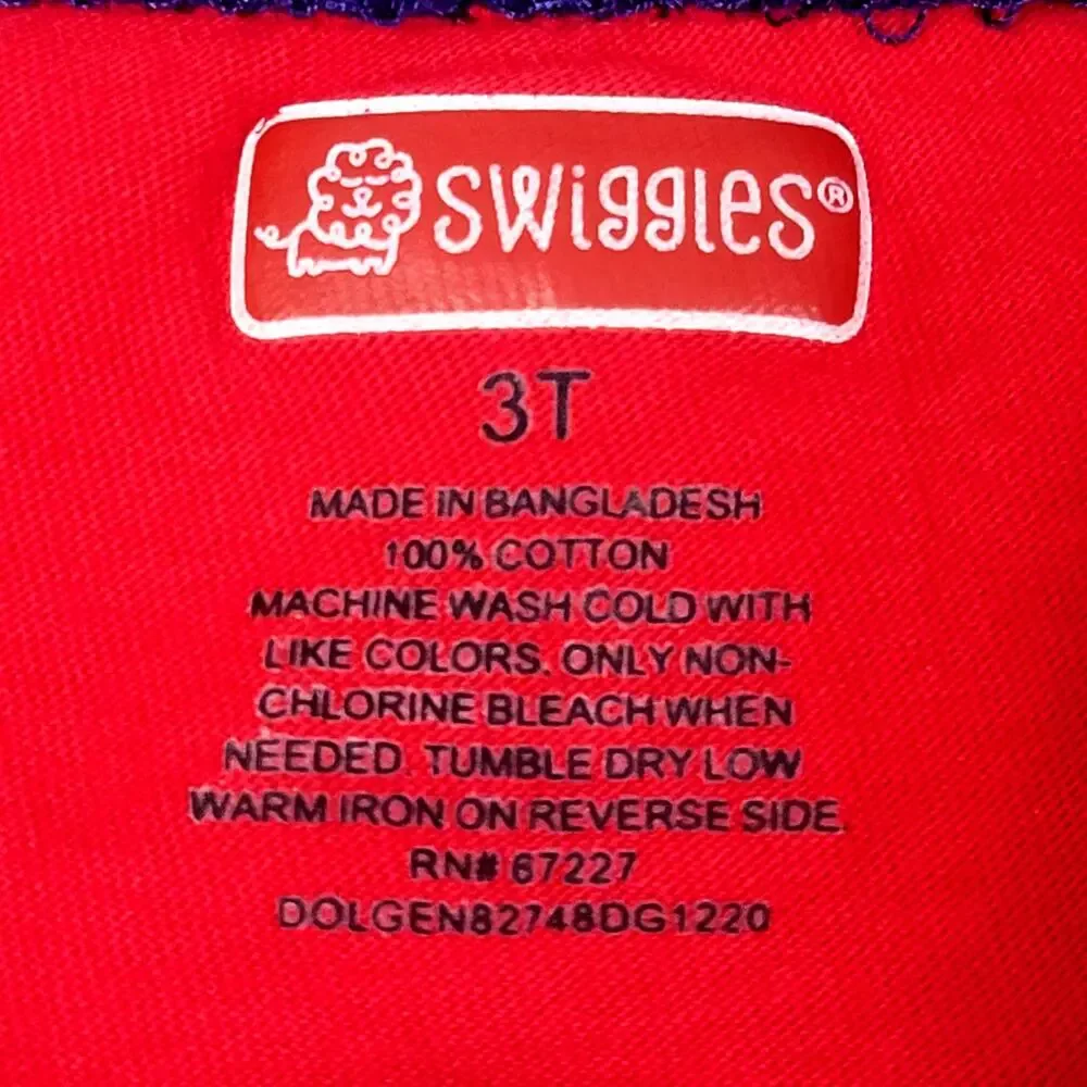 Swiggles Red, White, and Blue Tee‎ Boy's Size 3T
